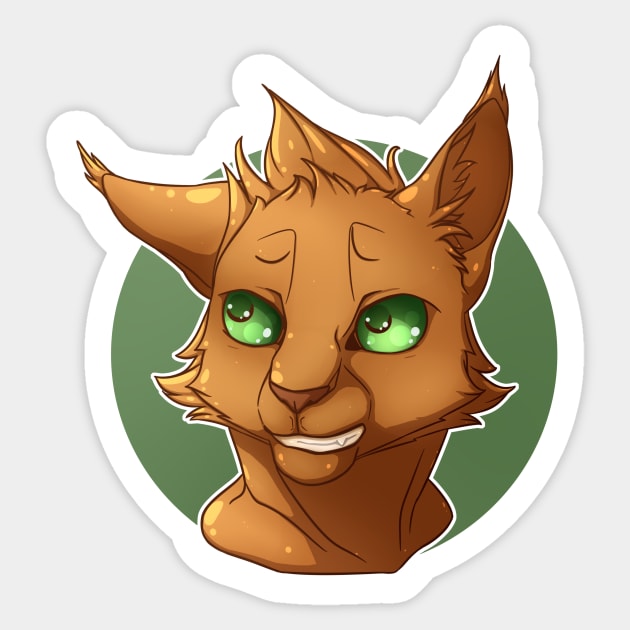 Squirrelflight Sticker by HEllRas